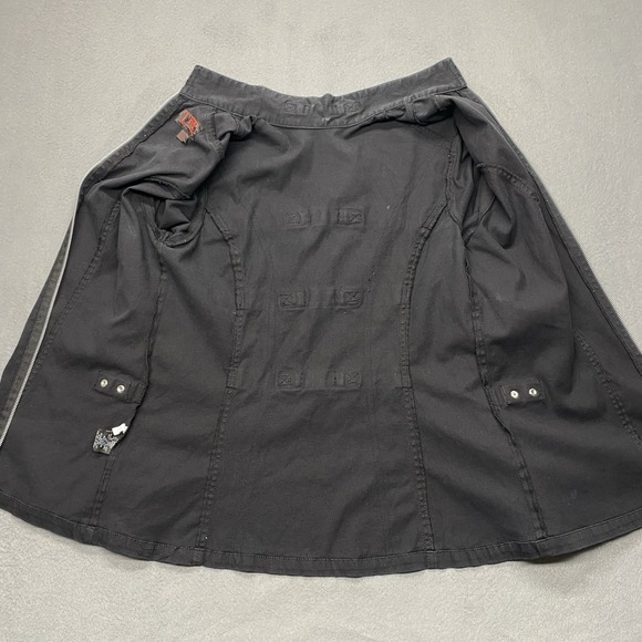 TRIPP NYC Gothic Bondage Padlock Zip Up Jacket Black Y2K Men's Size L - Picture 10 of 16